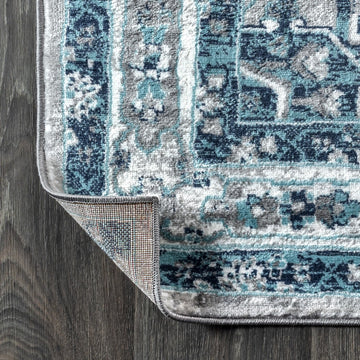 Jerica modern Persian Vintage Medallion Area Rug